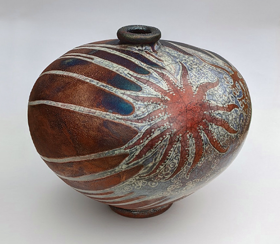 "Sun Star Glaze Splash Vase" - Dave & Boni Deal